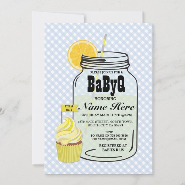 Género de BaByQ Mostrar invitación de comprobación (Anverso)