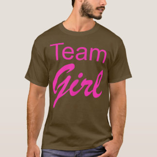 Género de Chica de equipo revela camiseta de Baby