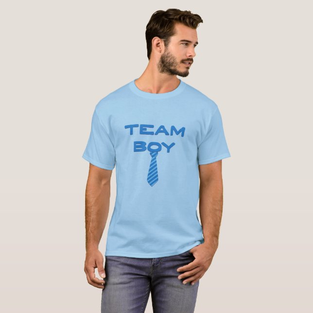 Género de Team Boy revelar camiseta (Anverso completo)
