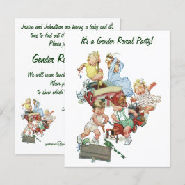 Género vintage revelan invitación a partido Baby S