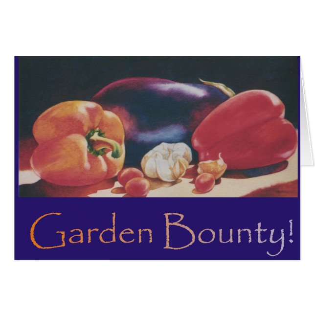 Generosidad del jardín (Anverso (Horizontal))