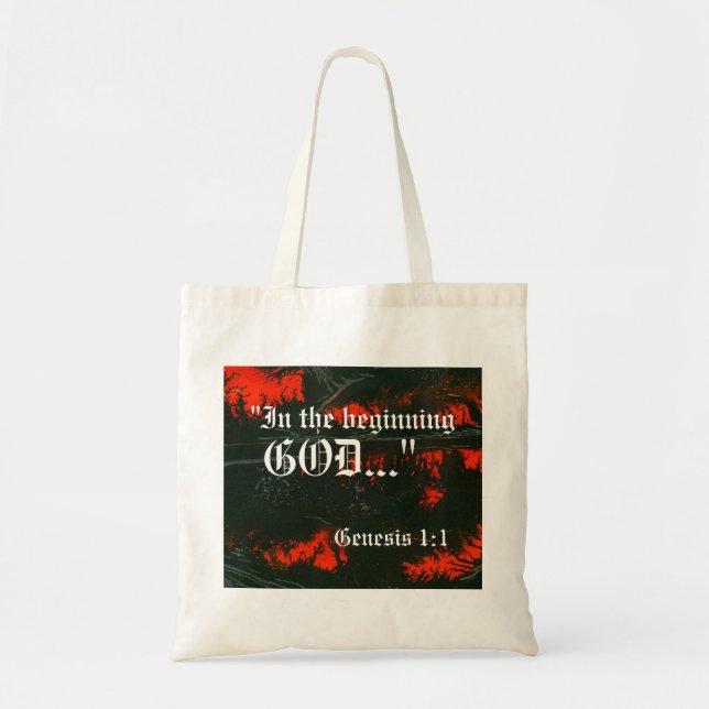 Génesis 1:1 Bolsa (Frente)
