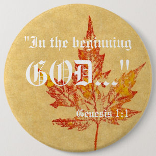 Génesis 1:1 Botón