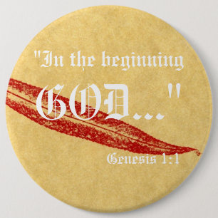 Génesis 1:1 Botón
