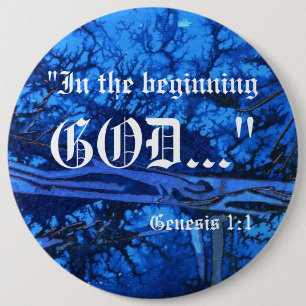 Génesis 1:1 Botón