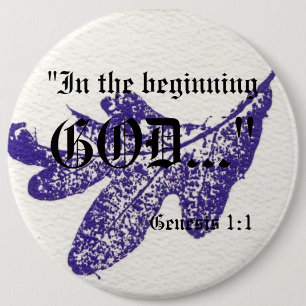 Génesis 1:1 Botón