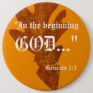 Génesis 1:1 Botón