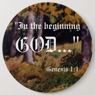 Génesis 1:1 Botón