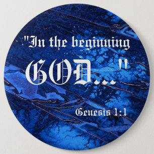 Génesis 1:1 Botón