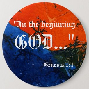Génesis 1:1 Botón
