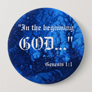 Génesis 1:1 Botón