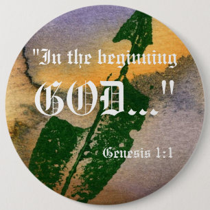 Génesis 1:1 Botón
