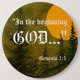 Génesis 1:1 Botón