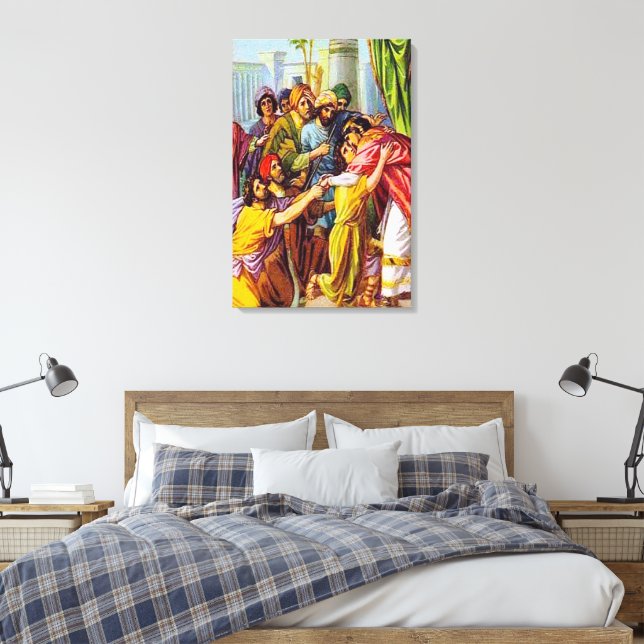 Génesis 45 Joseph Dice Quién Es El Lienzo (Insitu(Dormitorio))
