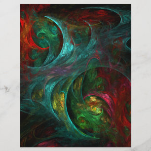 Génesis Nova Abstract Art Flyer