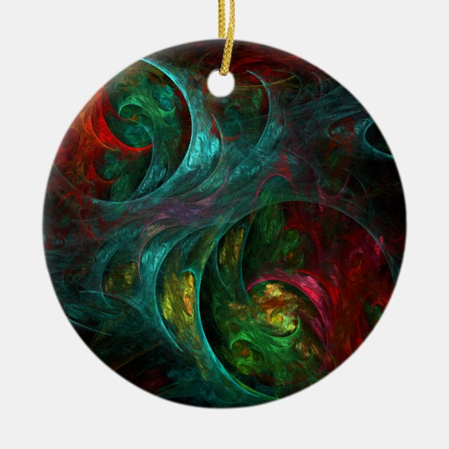Génesis Nova Resumen Ornamento del Círculo de Arte (Frente)