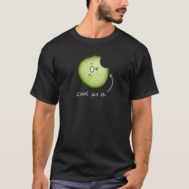 genial como camiseta pepino (Anverso)