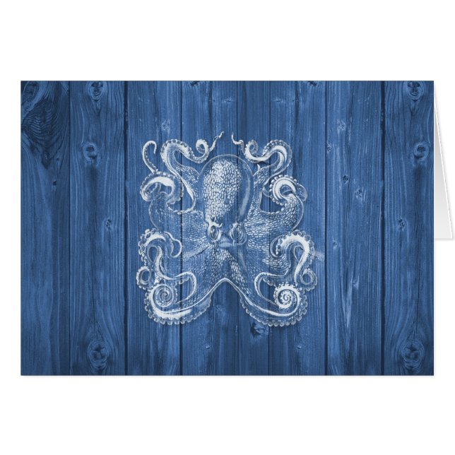genial efecto antiguo genial pulpo blanco (Anverso (Horizontal))