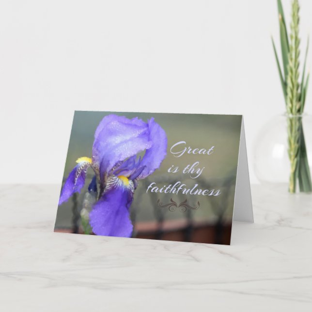 Genial es tu tarjeta de felicitación de fidelidad (Anverso)