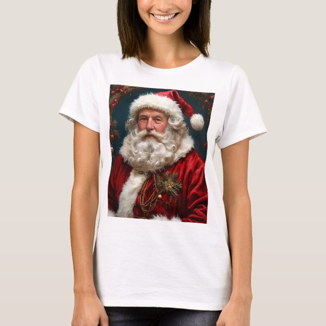 genial navidades de camisetas de año nuevo santa c (Anverso)