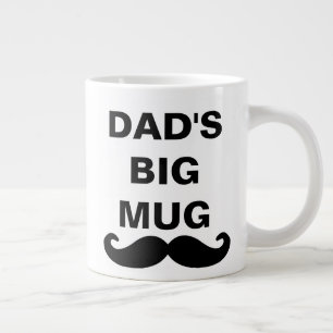 Genial Taza de Café Grande y Negro para el Día del