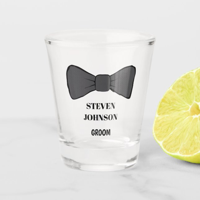 ¡GENIAL! 👔 Vaso de chupito personalizado para ase (Anverso)