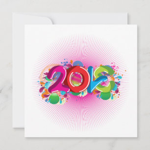 genial y colorido Love 2013 splatter doodles
