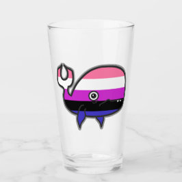 Génido Ansioso pero Orgulloso Tumbler de Ballena