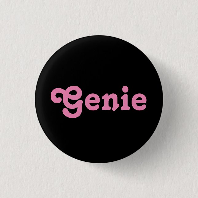 Genie de botón (Anverso)