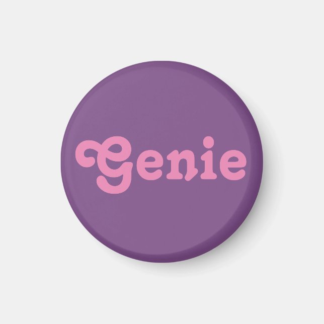 Genie de imán (Frente)