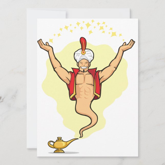 Genie Que Concede El Deseo (Anverso)