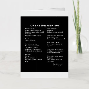 Genio Creativo Poema Inspirador