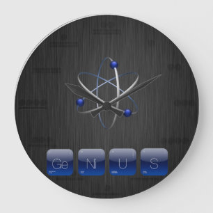 GENIUS Geek para reloj de pared de tabla periódico