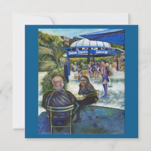 Gente apasionada jugando en el parque, Nueva York