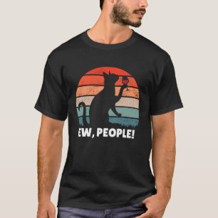 Gente asquerosa camisetas vintage de gato retro vi
