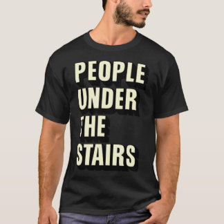 gente bajo las escaleras camiseta esencial