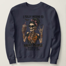 "Gente de congoja" Sudadera más fría de Halloween