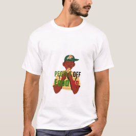 Gente fuera, Comida dentro – Camiseta divertida pa