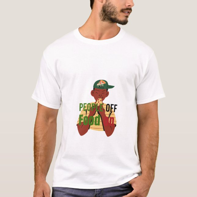 Gente fuera, Comida dentro – Camiseta divertida pa (Anverso)