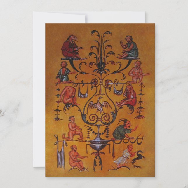 Gente loca ~ Invitaciones / RSVP (Anverso)