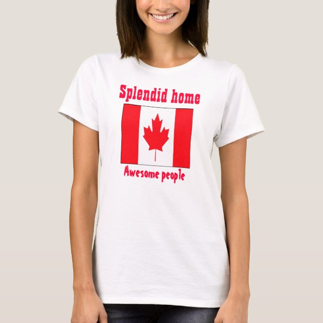 gente maravillosa camisetas de Canadá (Anverso)