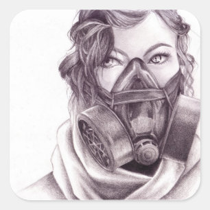 Gente Robótica: Pegatinas de la máscara de gas