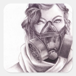 Gente Robótica: Pegatinas de la máscara de gas
