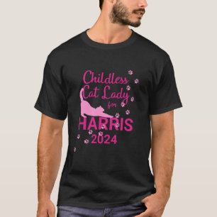Gente sin hijos para la camiseta Harris 2024