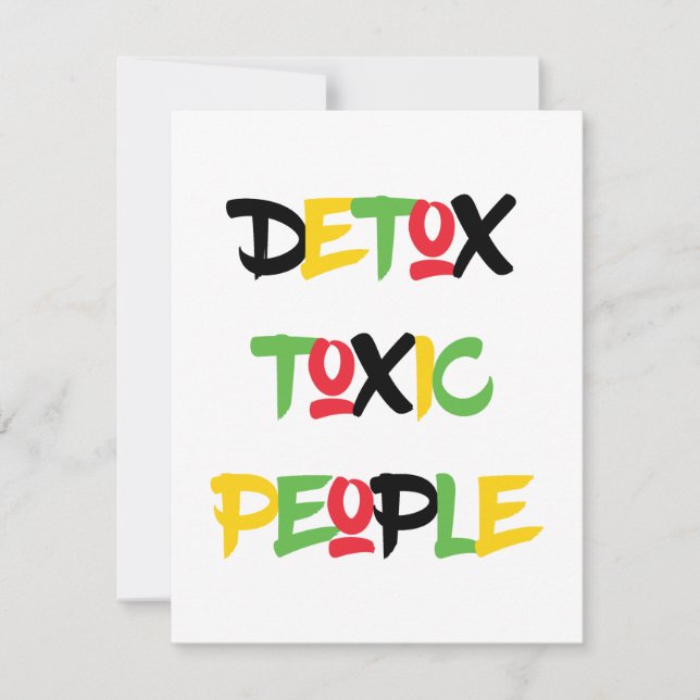 Gente tóxica de Detox (Anverso)