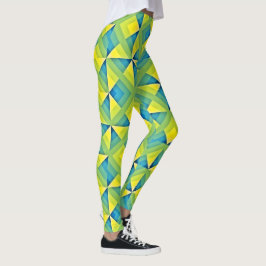 Geo Patrones 1-4 Opciones de imagen Leggings