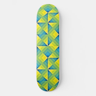 Geo Patrones 1 Skateboard