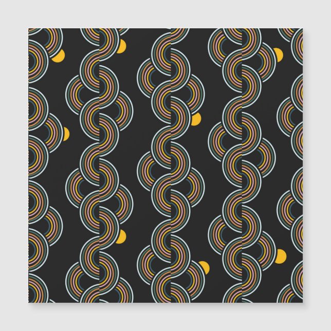 Geo Stripe: Diseño de moda (Anverso)