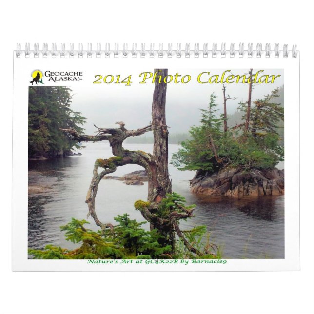 ¡GeocacheAlaska 2014! Calendario de la foto (Tapa)