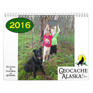 ¡GeocacheAlaska! Calendario 2016